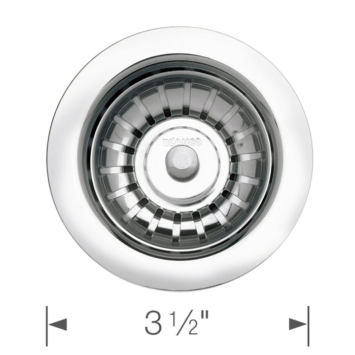 Blanco 440007 Decorative Basket Strainer - Chrome