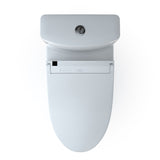 TOTO MW4463084CEMGN#01 Aquia IV Two-Piece Elongated Dual Flush Toilet and WASHLET C5 Bidet Seat