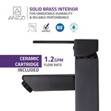 ANZZI L-AZ112ORB Pygmy Single Hole Single Handle Bathroom Faucet in Oil Rubbed Bronze