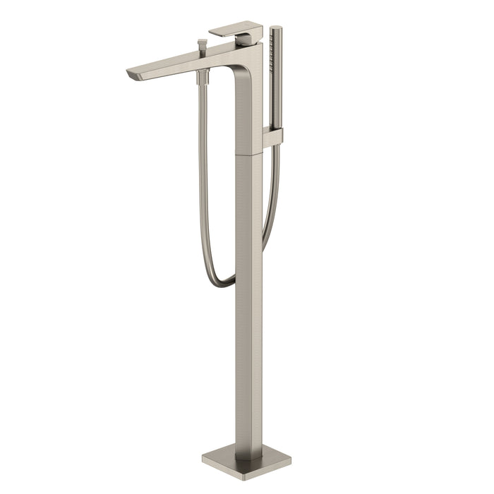 TOTO TBG07306U#BN GE Single-Handle Free Standing Tub Filler with Handshower, Brushed Nickel