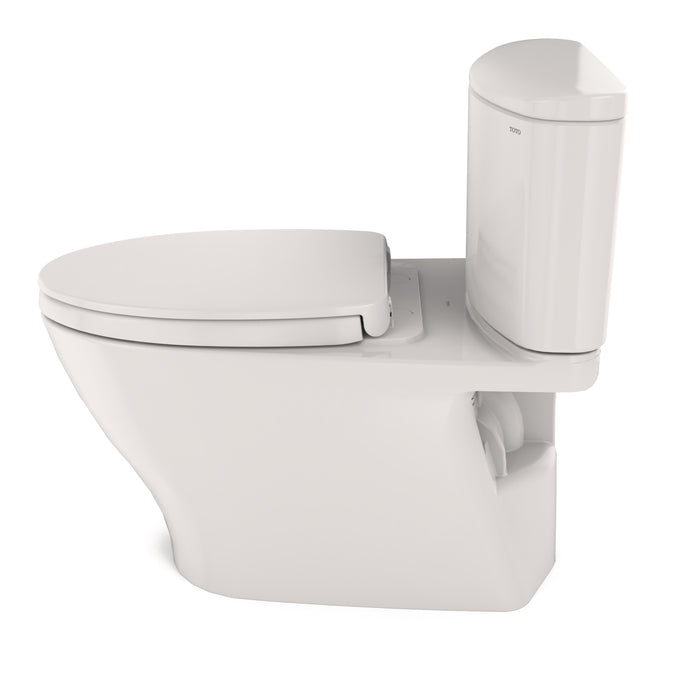 TOTO MS442124CUFG#11 Nexus 1G Elongated Universal Height Toilet with SoftClose Seat, Colonial White