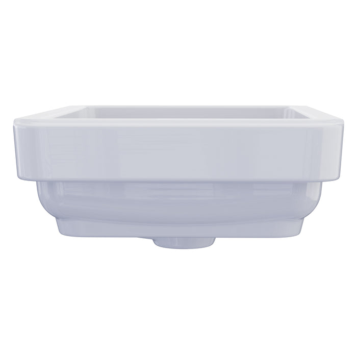 TOTO LT1555G#01 20" Rectangular Undermount Bathroom Sink with CEFIONTECT, Cotton White