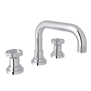 House of Rohl A3318IWAPC-2 Campo U-Spout Widespread Bathroom Faucet