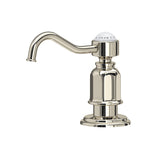 Rohl U.6995PN Perrin and Rowe Traditional Deck Mount Soap Dispenser