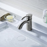 ANZZI L-AZ012BN Alto Series Single Hole Single-Handle Mid-Arc Bathroom Faucet in Brushed Nickel