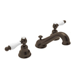 House of Rohl AC102OP-TCB-2 Arcana C-Spout Widespread Bathroom Faucet