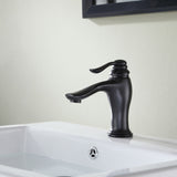 ANZZI L-AZ104ORB Anfore Single Hole Single Handle Bathroom Faucet in Oil Rubbed Bronze