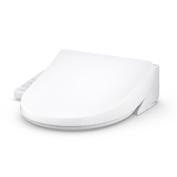 TOTO SW2325#01 WASHLET S1 Bidet Toilet Seat with Instant Water Heating, Round, Cotton White