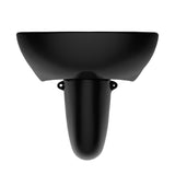 TOTO LHT241.4#51 Supreme Oval Wall-Mount Bathroom Sink and Shroud for 4" Center Faucets, Ebony