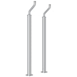 Rohl U.6388APC Perrin and Rowe Pair of Floor Pillar Legs or Supply Unions