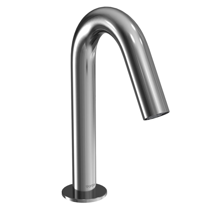 TOTO Helix ECOPOWER 0.5 GPM touchless bathroom faucet, 10 second on-demand flow in Polished Chrome finish.
