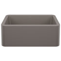 Blanco 443112 Ikon SILGRANIT 27" Single Bowl Apron-Front Farmhouse Sink - Volcano Gray