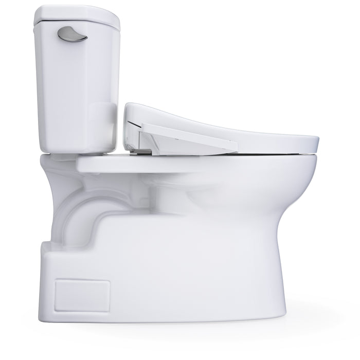 TOTO MW4743346CEFG#01 Vespin II Elongated Universal Height Toilet with Washlet+ S2 Bidet Seat