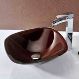 ANZZI LS-AZ8114 Vonu Series Deco-Glass Vessel Sink in Rich Timber