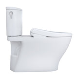 TOTO MW4424726CUFGA#01 WASHLET+ Nexus 1G Two-Piece Toilet with Auto Flush S7 Bidet Seat, Cotton White