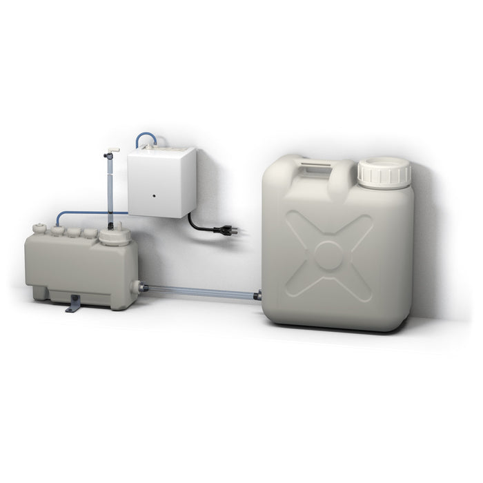 TOTO touchless auto foam soap dispenser controller for 2-spout compatibility in and 20 liter subtank for 2 spout compatibility.