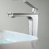 ANZZI L-AZ121BN Saunter Single Hole Single-Handle Vessel Bathroom Faucet in Brushed Nickel