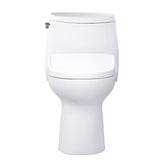 TOTO MW6044726CUFG#01 WASHLET+ UltraMax II 1G One-Piece Toilet and WASHLET+ S7 Bidet Seat, Cotton White