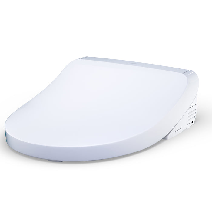 TOTO SW3215#01 WASHLET KS5 Heated Bidet Toilet Seat with Instant Water Heating, Round, Cotton White