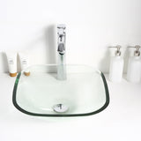 ANZZI LS-AZ8119 Story Series Deco-Glass Vessel Sink in Lustrous Clear