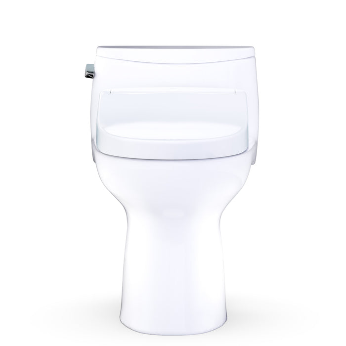 TOTO MW6183446CEFG#01 UltraMax Low Profile WASHLET+ S5 One-Piece Elongated 1.28 GPF Universal Height Toilet