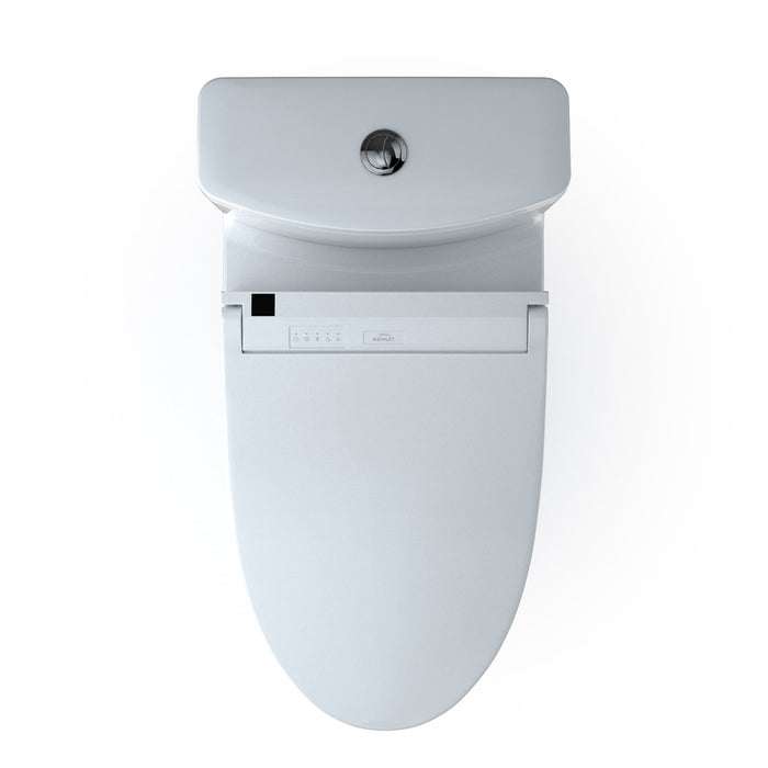 TOTO MW6463084CEMFGN#01 Aquia IV Elongated Dual Flush Toilet with C5 Washlet Bidet Seat