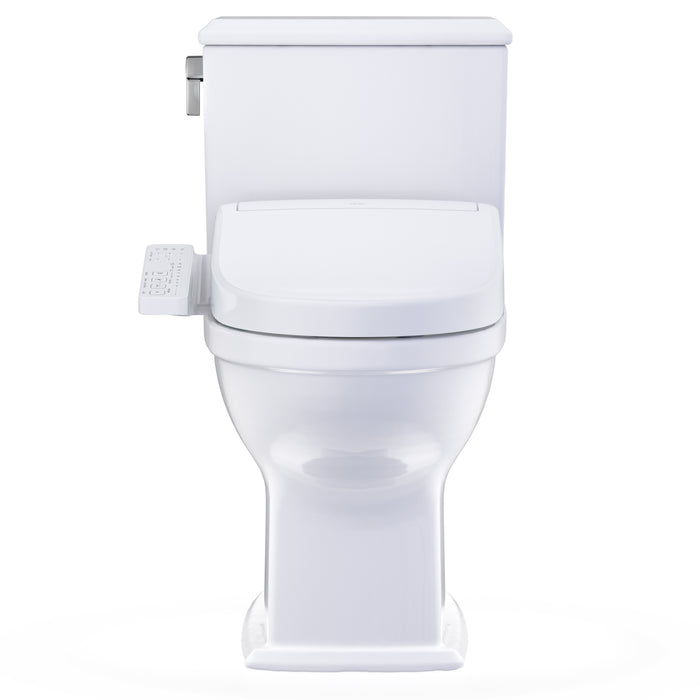 TOTO MW4943346CEMFG#01 Connelly Elongated Dual Flush Universal Height Toilet with Washlet S2 Bidet Seat