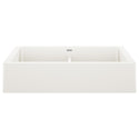 Blanco 526550 Vintera SILGRANIT 33" Double Bowl Apron-Front Farmhouse Sink - White