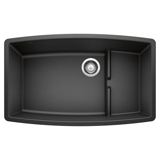 Blanco 440064 Performa Cascade SILGRANIT 32" Single Bowl Undermount Kitchen Sink with Colander - Anthracite