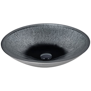 Onyx Series Vessel Sink in Black