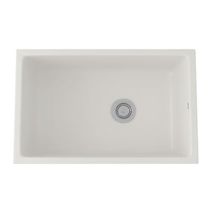 House of Rohl 6307-68 Allia 32" Fireclay Single Bowl Undermount Kitchen Sink