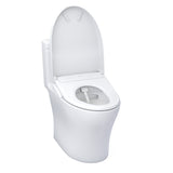 TOTO MW6464726CEMFGNA#01 Aquia IV One-Piece Elongated Dual Flush Toilet with S7 Bidet Seat