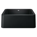 Blanco 402531 Ikon SILGRANIT 27" Single Bowl Apron-Front Farmhouse Sink - Coal Black