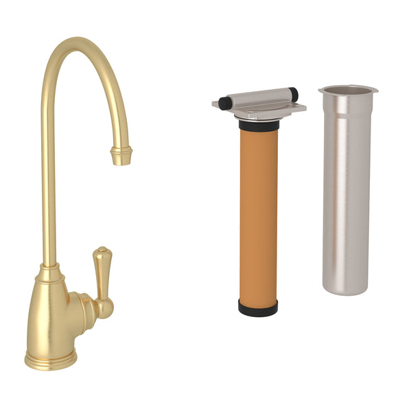 Rohl U.KIT1625L-SEG-2 Perrin and Rowe Georgian Era C-Spout Filter Faucet