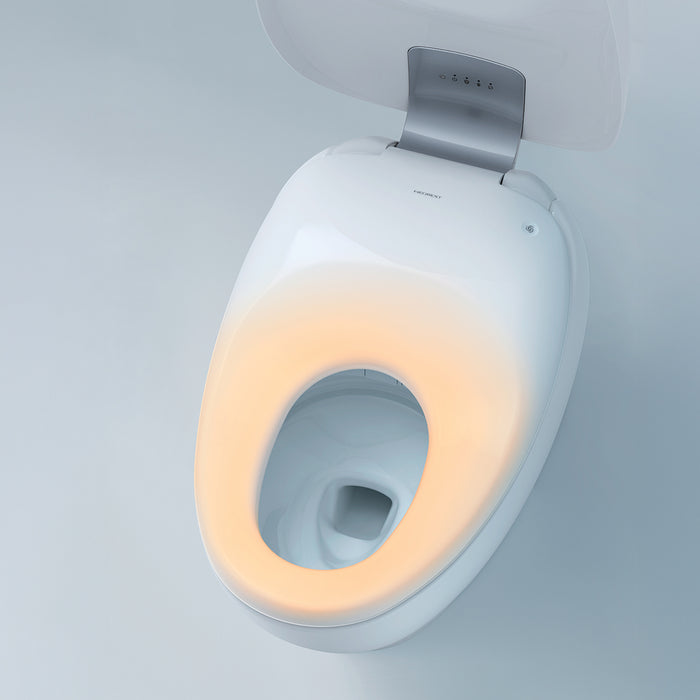 TOTO MS903CUMFX#01 Neorest NX2 Dual Flush Universal Height Toilet with Integrated Washlet Bidet Seat