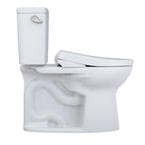 TOTO MW7764736CEFG#01 Drake WASHLET+ Two-Piece Elongated Universal Height Toilet with S7A Bidet Seat