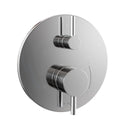 TOTO Round Pressure Balance Valve with Diverter Trim, Polished Chrome - TBV01802U#CP