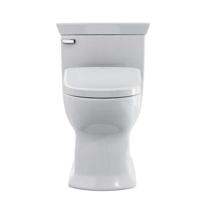 TOTO MW9644736CEFG#01 Washlet+ Soiree Elongated Universal Height Toilet with S7A Bidet Seat, Contemporary Lid