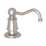 Rohl U.6695STN Perrin and Rowe Georgian Era Deck Mount Soap Dispenser