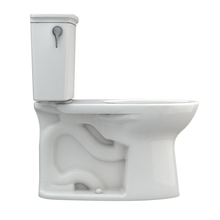 TOTO CST786CEG#11 Drake Transitional Two-Piece Elongated 1.28 GPF Toilet, Colonial White