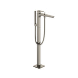 TOTO TBG07306U#PN GE Single-Handle Free Standing Tub Filler with Handshower, Polished Nickel