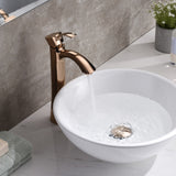 ANZZI LS-AZ118 Deux Series Ceramic Vessel Sink in White