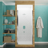 ANZZI SD-AZ051-02CH Lancer 29" x 72" Semi-Frameless Shower Door in Polished Chrome