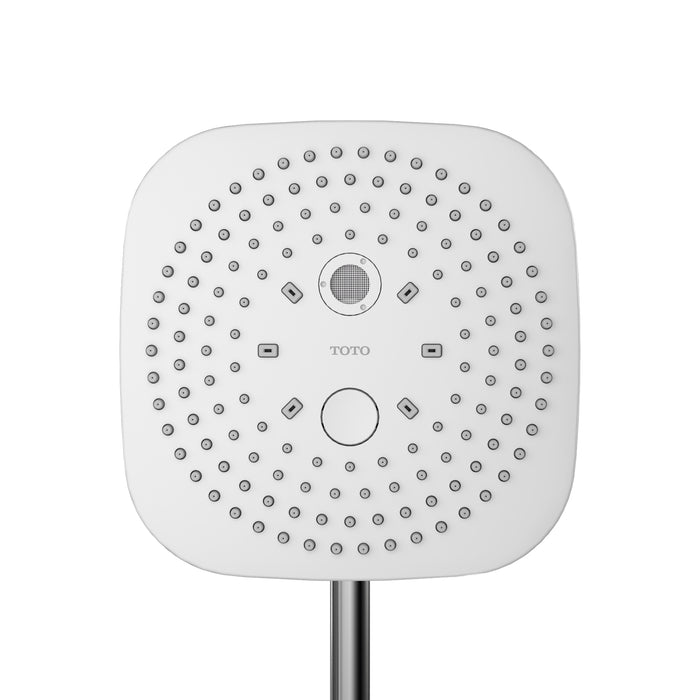 TOTO TBW02004U4#CP G Series 1.75 GPM Multifunction 8.5" Square Showerhead in Polished Chrome