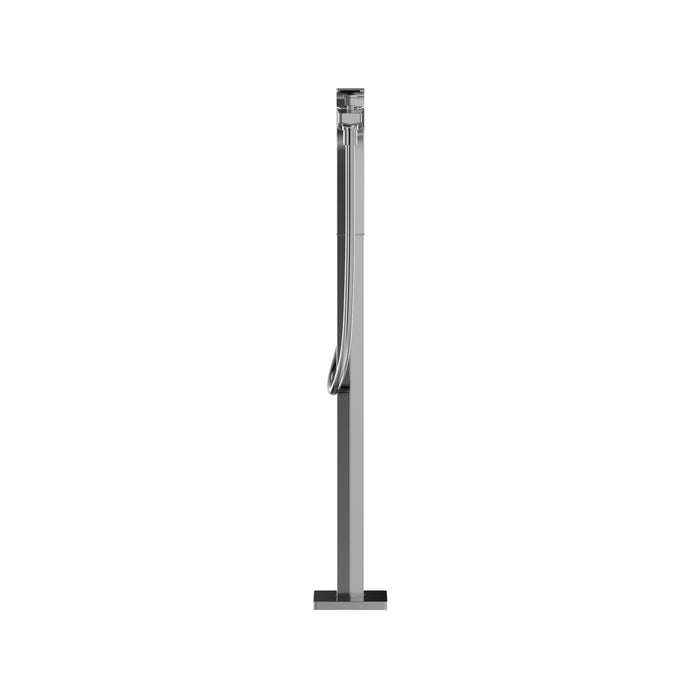 TOTO TBG07306U#CP GE Single-Handle Free Standing Tub Filler with Handshower, Polished Chrome