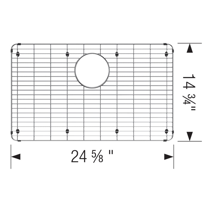 Blanco 237141 Stainless Steel Sink Grid for Formera 28" Sink