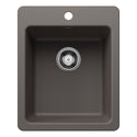 Blanco 443240 Liven SILGRANIT 17" Dual Mount Bar Sink - Volcano Gray