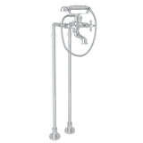 House of Rohl ACKIT7383NX-APC Arcana Exposed Floor Mount Tub Filler with Handshower