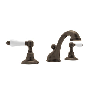 House of Rohl A1408LPTCB-2 Viaggio C-Spout Widespread Bathroom Faucet