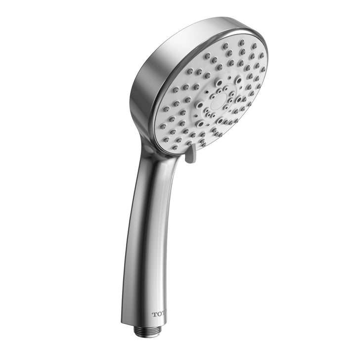 TOTO TBW01020U4#CP L Series 1.75 GPM Multifunction 4" Modern Round Handshower, Polished Chrome